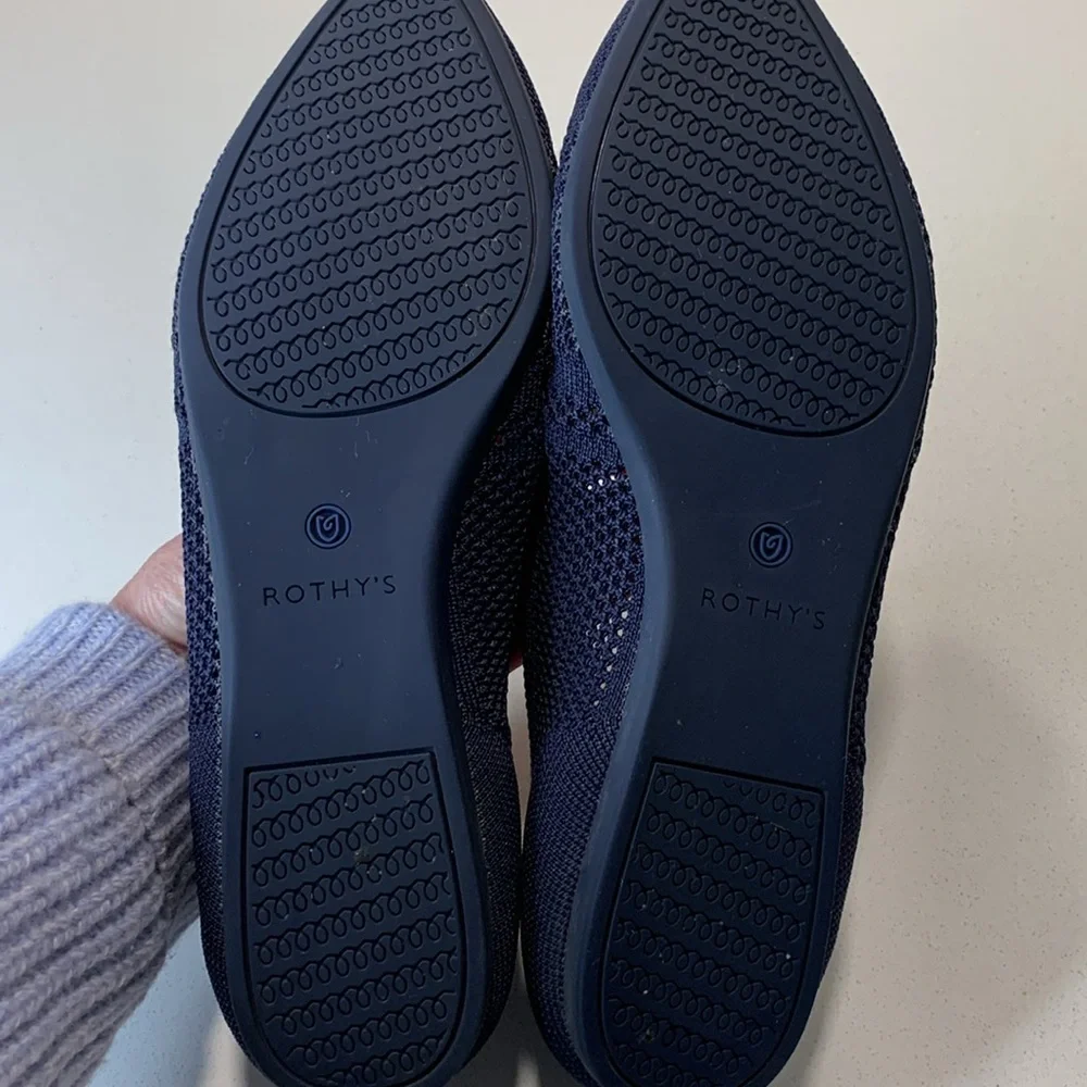 Rothy's The OG Retired Point Maritime Lattice Stitch /9.5 - Picture 10 of 11